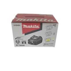 △△ MAKITA マキタ   18v 6.0Ah リチウムイオンバッテリ  純正バッテリ  BL1860B Sランク