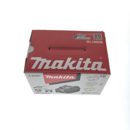  MAKITA マキタ   18v 6.0Ah リチウムイオンバッテリ  純正バッテリ  BL1860B