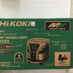 HiKOKI ハイコーキ 36V コードレス集じん機  RP3608DA 2WP Sランク