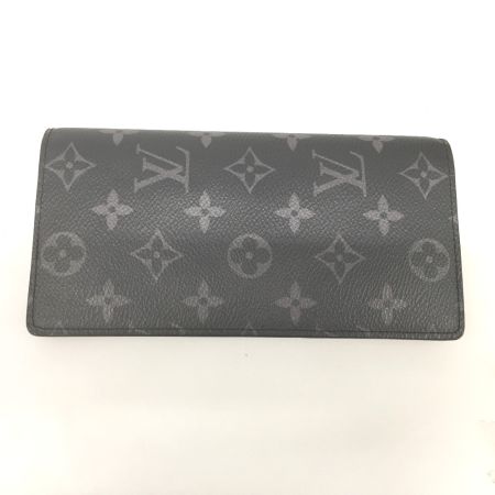  LOUIS VUITTON ルイヴィトン 2つ折り財布 モノグラム エクリプス ポルトフォイユ ブラザ イニシャル入 M61697 ブラック