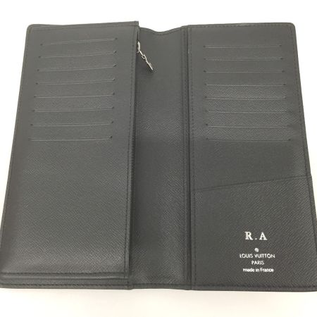  LOUIS VUITTON ルイヴィトン 2つ折り財布 モノグラム エクリプス ポルトフォイユ ブラザ イニシャル入 M61697 ブラック