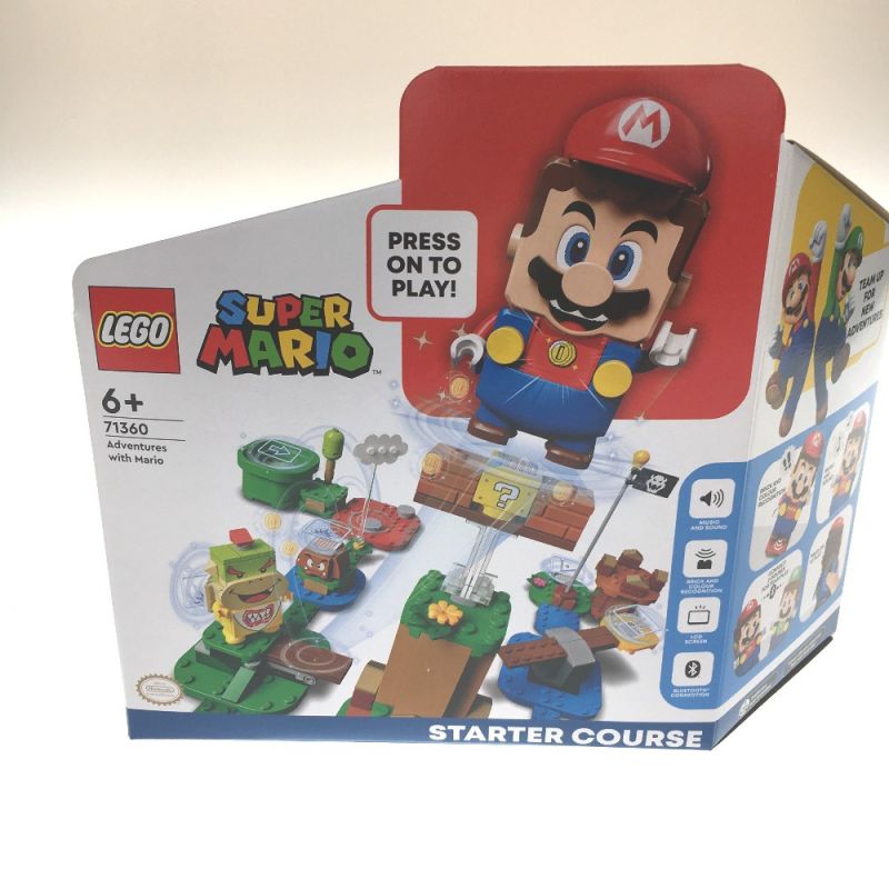 中古】 LEGO マリオ＆ルイ-ジセット レゴ マリオ と ぼうけんの