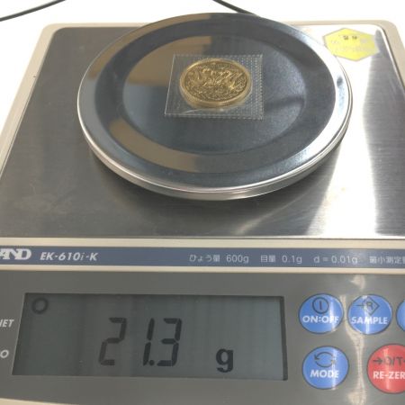  金貨 天皇陛下御在位60年記念10万円金貨昭和61年　Ｋ24純金　20g