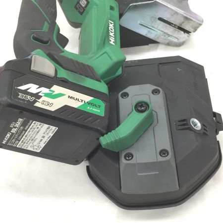  HiKOKI ハイコーキ 83mm 18V コードレスロータリーバンドソー 充電器・充電池1個・ケース付 CB18DBL グリーン