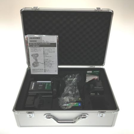  HiKOKI ハイコーキ 充電式インパクトドライバ 36V WH36DC2XPGS グリーン (付属品完備)