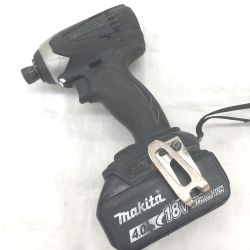 △△ MAKITA マキタ 18V　インパクトドライバ　BL1840　バッテリー1個付き　（充電回数24回） TD146DX2 Cランク