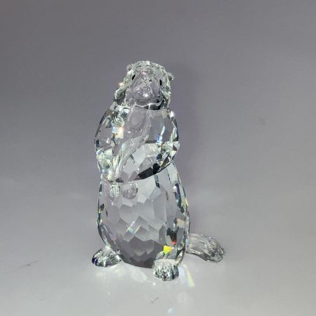  SWAROVSKI スワロフスキー 置物 マーモット 