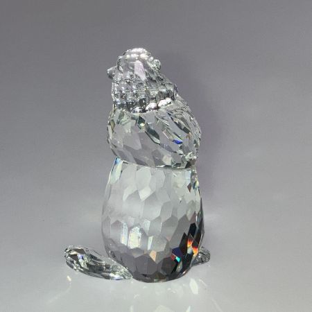  SWAROVSKI スワロフスキー 置物 マーモット 