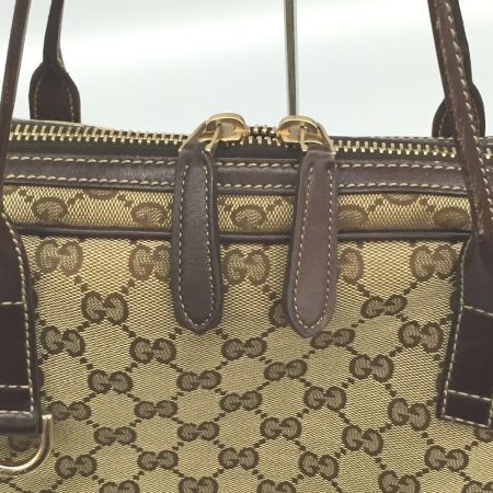  GUCCI グッチ ハンドバッグ GGキャンパス ミニボストン 169971 ベージュ