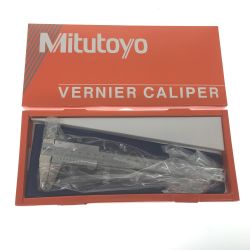 △△ Mitsutoyo ノギス VERNIER CALIPER 99MAC002M11 （箱、取説付属） Sランク