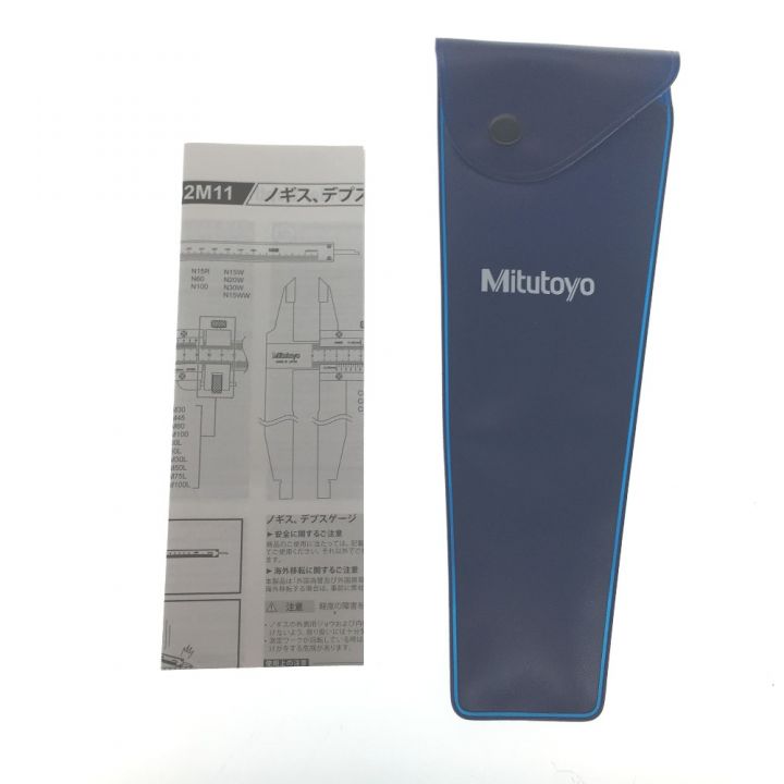 Mitsutoyo ノギス VERNIER CALIPER 99MAC002M11 （箱、取説付属