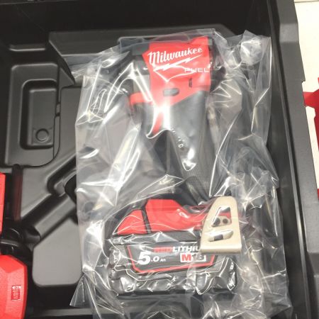  Milwaukee M18 FUEL™ インパクトドライバー 5.0AH x 2キット M18 FID3-502X