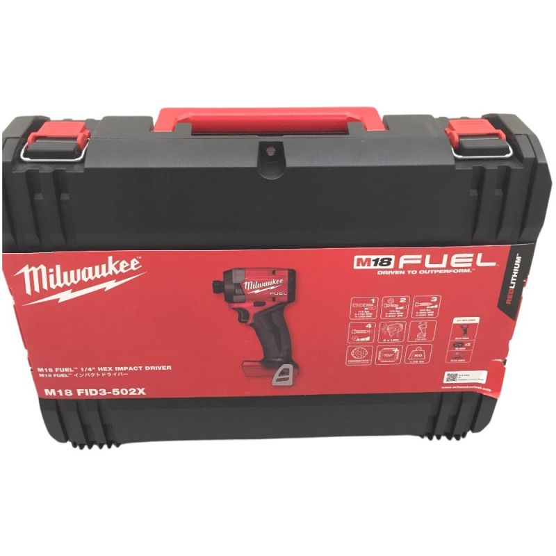 中古】 Milwaukee M18 FUEL™ インパクトドライバー 5.0AH x 2キット 