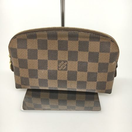  LOUIS VUITTON ルイヴィトン ポーチ コスメポーチ　ダミエ ポッシュ・コスメティック N47516 ブラウン