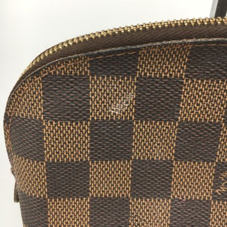  LOUIS VUITTON ルイヴィトン ポーチ コスメポーチ　ダミエ ポッシュ・コスメティック N47516 ブラウン
