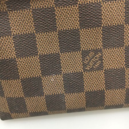  LOUIS VUITTON ルイヴィトン ポーチ コスメポーチ　ダミエ ポッシュ・コスメティック N47516 ブラウン