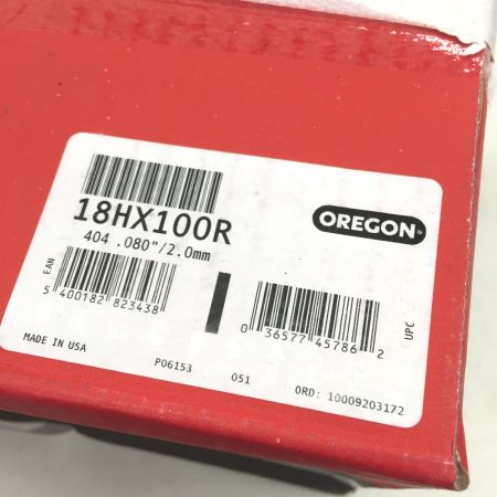  OREGON オレゴン リールチェーン 100フィート 18HX100R