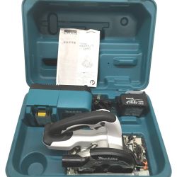 △△ MAKITA マキタ 丸のこ  充電器・充電池1個・ケース付 コードレス式 125mm 14.4v  SS540D ホワイト Aランク