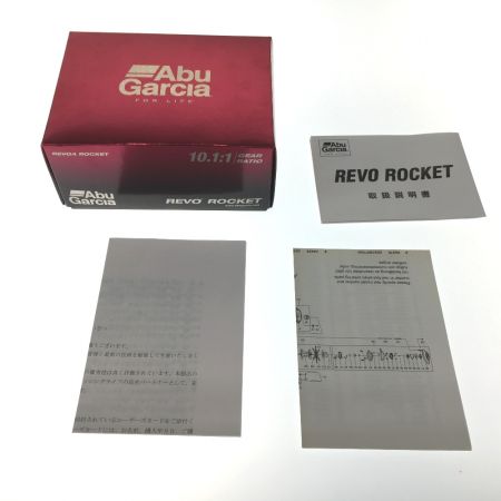  Abu Garcia アブガルシア ベイトリール  REVO ROCKET REVO4 ROCKET 右ハンドル 外箱付属