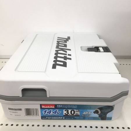  MAKITA マキタ 充電式インパクトドライバ 14.4V フルセット TD138DRFX ブルー