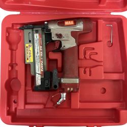 ЗЗ MAX マックス 45mm 高圧 ピンネイラ ケース付 HA-45P1/P45F3 レッド Cランク