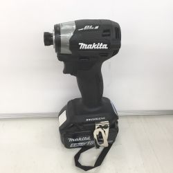 △△ MAKITA マキタ 18V 充電式インパクトドライバ　(BL1860B バッテリー1個付) TD173D ブラック Sランク