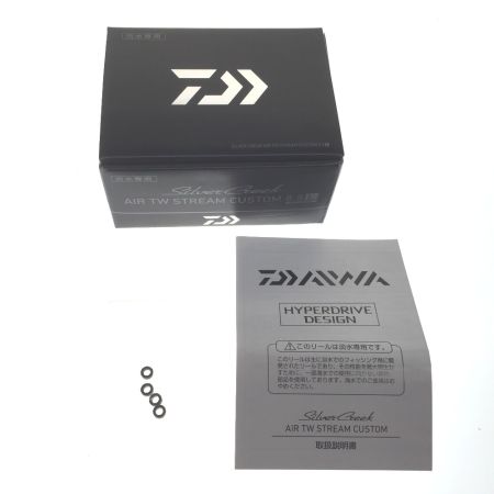 DAIWA ダイワ ベイトリール シルバークリーク エア TW ストリームカスタム AIR TW STREAM CUSTOM 8.5 左ハンドル 淡水専用 外箱付属