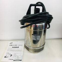 △△ TSURUMI PUMP ツルミポンプ ステンレス製水中ハイスピンポンプ　SQ型　本体のみ 200v　50hz 40SQ2.25 シルバー Sランク