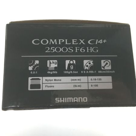  SHIMANO シマノ スピニングリール 17コンプレックスCI4+ 03710 外箱、ライン付属