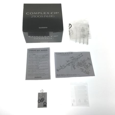  SHIMANO シマノ スピニングリール 17コンプレックスCI4+ 03710 外箱、ライン付属