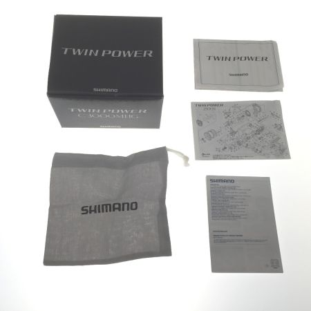  SHIMANO シマノ スピニングリール 20ツインパワー 04141 04141 箱、ライン付属
