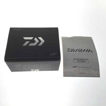  DAIWA ダイワ ベイトリール 22シルバーウルフ SV TW PE SPECIAL TW1000XH 右ハンドル 外箱付属