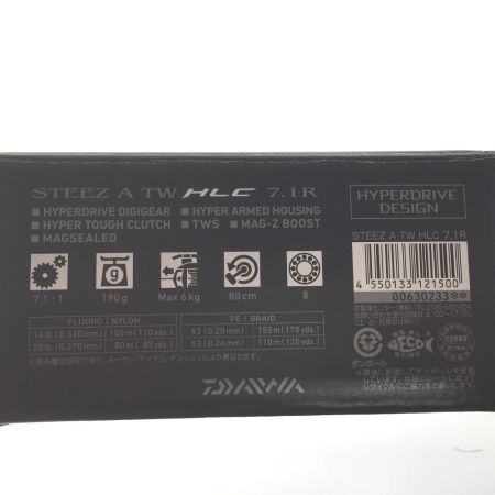  DAIWA ダイワ ベイトリール スティーズ A TW HLC ｽﾃｨｰｽﾞ A 右ハンドル 外箱付属