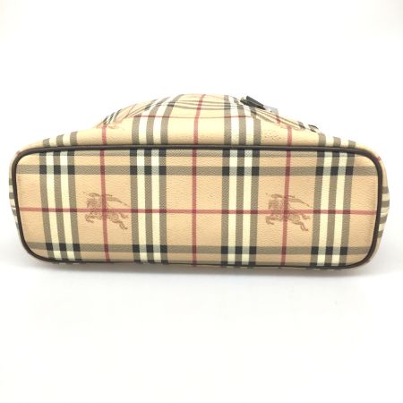  BURBERRY バーバリー トートバッグ ノバチェック シャドーホース TTIVGRO58OA ベージュ
