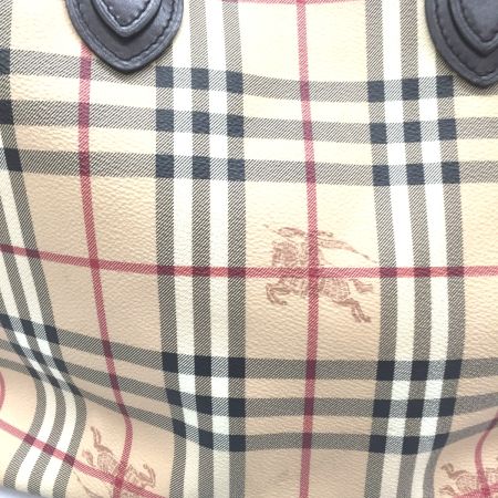  BURBERRY バーバリー トートバッグ ノバチェック シャドーホース TTIVGRO58OA ベージュ
