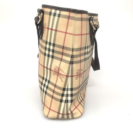  BURBERRY バーバリー トートバッグ ノバチェック シャドーホース TTIVGRO58OA ベージュ