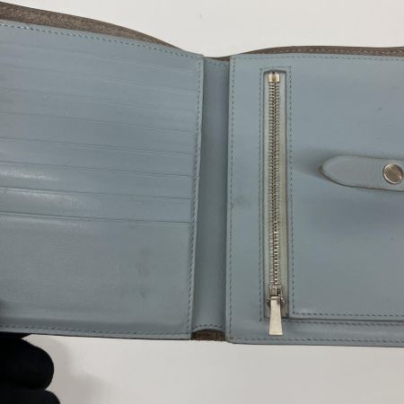  CELINE セリーヌ ラージストラップ マルチファンクション ウォレット F-PG-1198 グレー