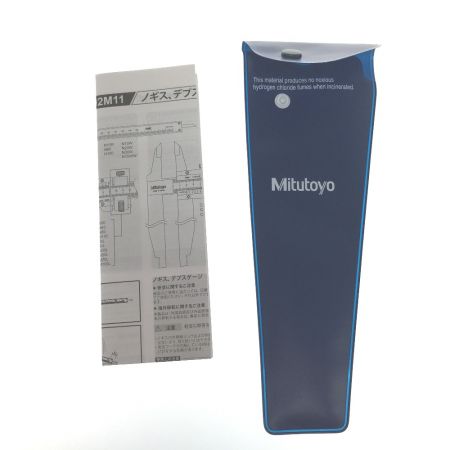  Mitsutoyo ノギス VERNIER CALIPER 99MAC002M11 （箱、取説付属）