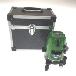 △△ GREEN ALIEN レーザー墨出し器 GA-06BB グリーン ケース付 Aランク