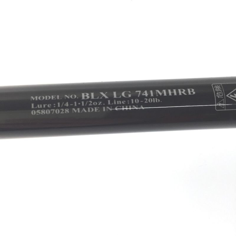 中古】 DAIWA ダイワ ルアーロッド ブラックレーベル BLX LG 741MHRB