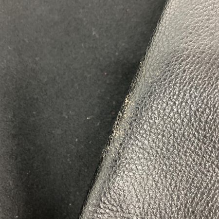  VAN ヴァン スタジャン レザー×ウール LL ヴィンテージ JW-10502 ブラック