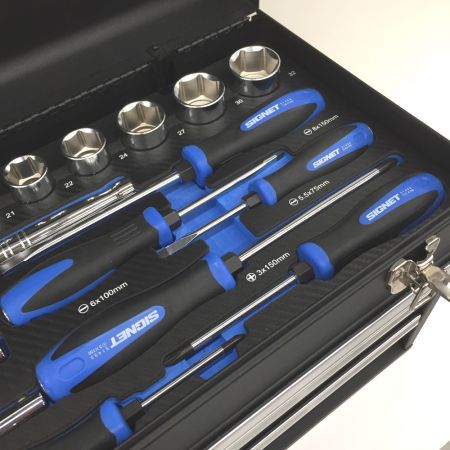  SIGNET 12.7SQ 35PC ツールセット マットブラック 800S-3722MBK ブラック