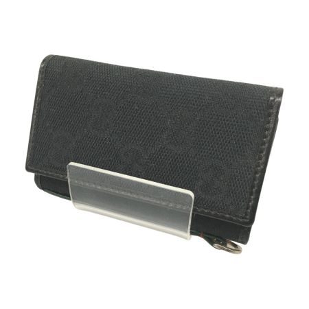  GUCCI グッチ GGキャンバス　キーケース 6連 131928 ブラック