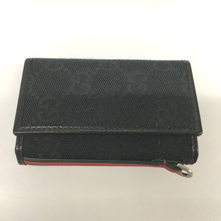  GUCCI グッチ GGキャンバス　キーケース 6連 131928 ブラック