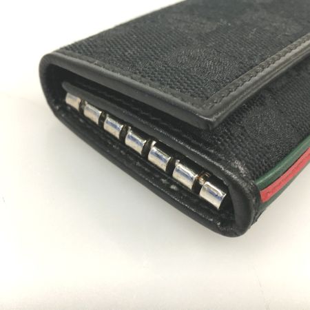  GUCCI グッチ GGキャンバス　キーケース 6連 131928 ブラック