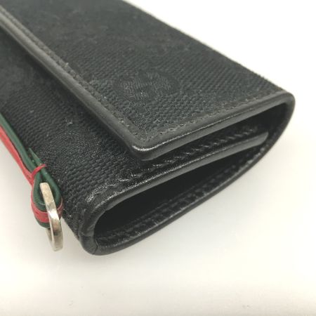  GUCCI グッチ GGキャンバス　キーケース 6連 131928 ブラック