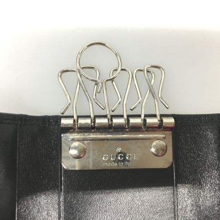  GUCCI グッチ GGキャンバス　キーケース 6連 131928 ブラック