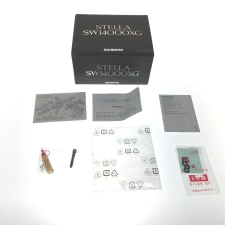  SHIMANO シマノ スピニングリール 13ステラSW 14000XG 外箱、ライン付属