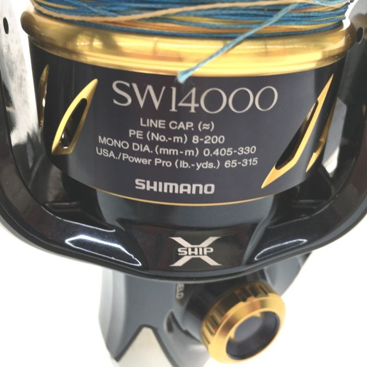 SHIMANO シマノ スピニングリール 13ステラSW 14000XG 外箱、ライン付属｜中古｜なんでもリサイクルビッグバン