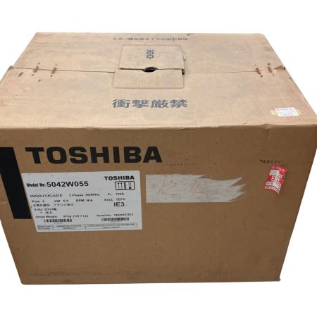  TOSHIBA 東芝 3相モーター 200v全閉外扇モータ フランジ取付 IKKH3-FCKLA21E